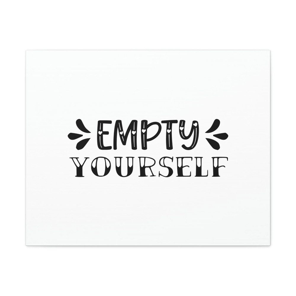 Scripture Walls Empty Yourself Philippians 2:12 Christian Wall Art Bible Verse